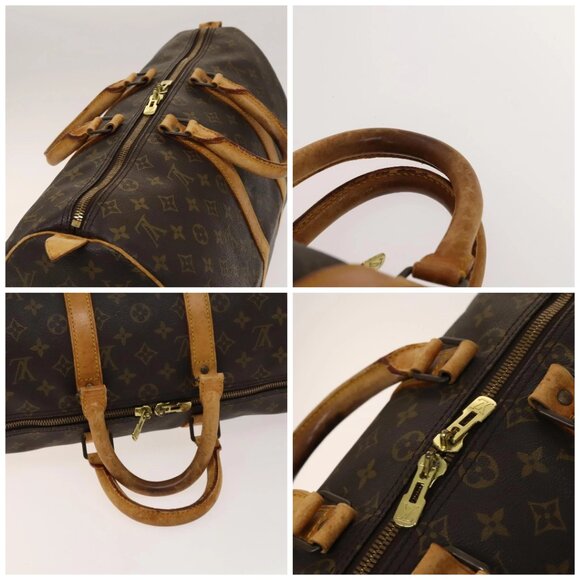 LOUIS VUITTON Monogram Keepall 45 Boston Bag M41428 LV Auth 139683 - Picture 16 of 16